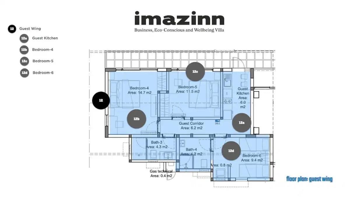 Imazinn Villa "Integral Experience" Катр Борн Екстериор снимка